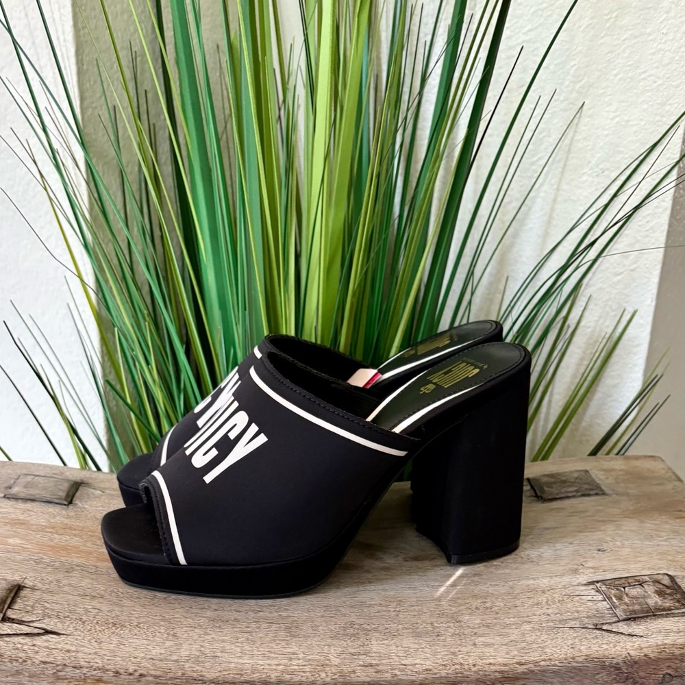 Juicy Couture J-Girly Block Heeled Sandals